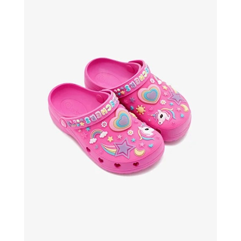 Skechers Heart Charmer - Girly Land Kız Çocuk Terlik (308406L HPMT) Skechers Heart Charmer - Girly Land Kız Çocuk Terlik (308406L HPMT)